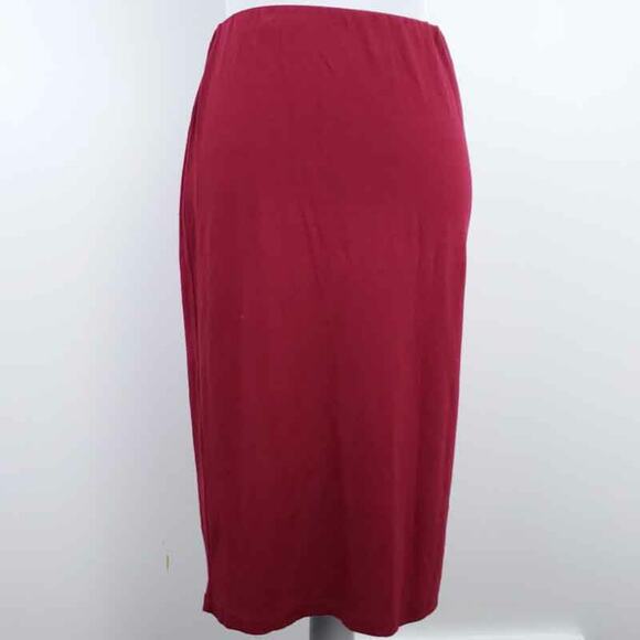bobeau Dresses & Skirts - Bobeau Red Midi Skirt Jersey Medium Career, Boho, Comfortable Loungewear